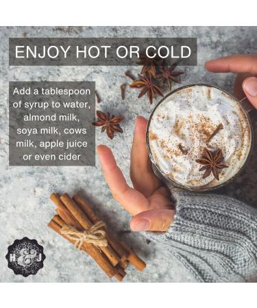 Henny & Joes Bombay Spiced Chai Concentrate - Premium Indian Spiced All Natural Chai Syrup | Chai Latte | Chai Tea | Better than Chai Latte Powder | Ideal for Coffee Shops & Home (250ML) 250 ml (Pack of 1) - Buy Online on GoSupps.com