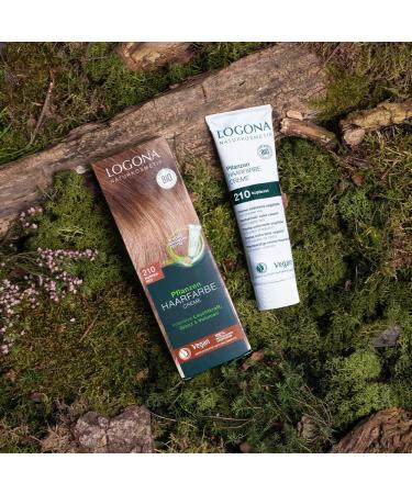 Buy Logona Natural Plant Hair Color 210 Copper Red - Vegan & Henna-Based Permanent Color Cream for Shiny Hair | 150ml - Indian Summer - Buy Online on GoSupps.com