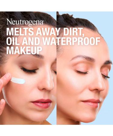 Neutrogena Makeup Melting Cleansing Balm - Gentle Face Cleanser for Dirt, Oil, and Makeup Removal - 2.6 oz - Buy Online on GoSupps.com