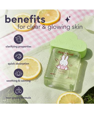 dearcloud Miffy Clarifying Body Serum Ultra Hydrating Serum with AHA/BHA/Cica Korean Skin Care Body Serum for Smooth Clear Skin (5.24 fl oz) (Miffy) Clarifying Body Serum - Buy Online on GoSupps.com
