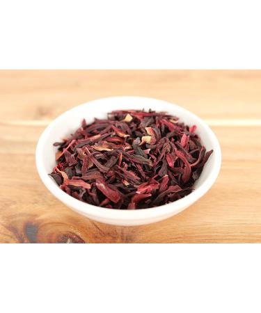 Anthony's Organic Hibiscus Flowers 1 lb - Gluten Free, Non GMO, Keto Friendly | Cut & Sifted, Non Irradiated - 1 Pound Pack - Buy Online on GoSupps.com