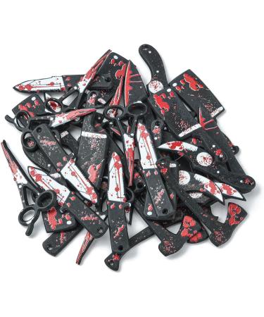 DanLingJewelry 12Pcs 6 Styles Fake Knife Scissor Axe Charms Halloween Tool Charms for DIY Jewelry Making Crafting 12pcs - bloody tool - 6 styles - Buy Online on GoSupps.com