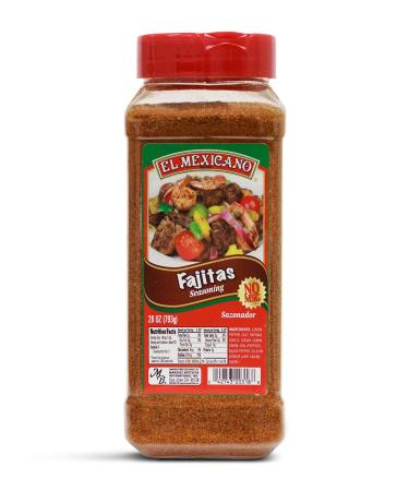 El Mexicano Fajita Seasonings, 28 Oz (Pack 1) 1.75 Pound (Pack of 1)