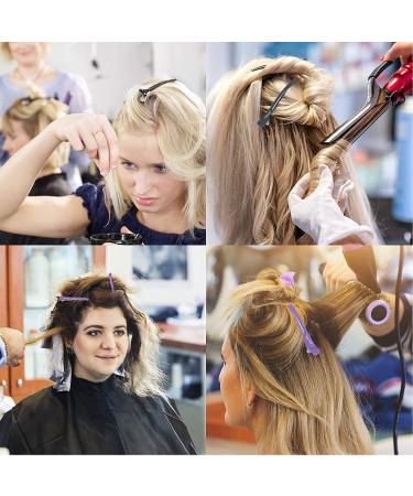 12-Pack Compartment Clamps & Non-Slip Hair Clips for Salon Styling - Professional Hairdressing Accessories for Men & Women - Buy Online on GoSupps.com