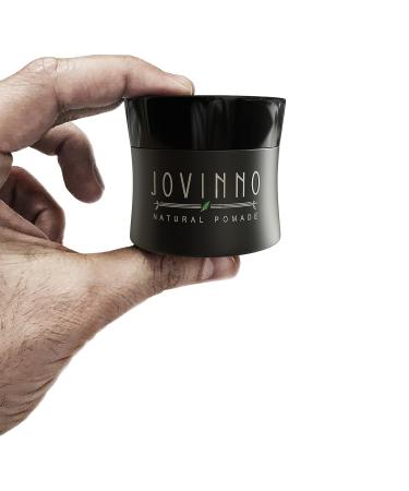 Jovinno Premium Matte Shine Hair Styling Pomade 1.7oz - Medium to Strong Hold - Clear Formula - Made in France - Travel Size - Buy Online on GoSupps.com