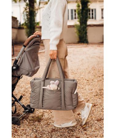 B ABA Baby Diaper Bag Multiple Compartments Mole Grey - Buy Online on GoSupps.com