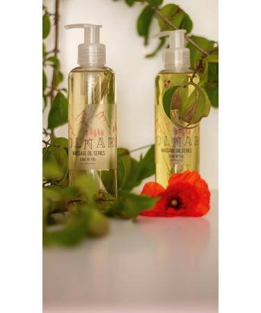 MOLFAR S Carpatian Handmade ECO Massage Oil | 100% Pure Lymphatic Drainage Recipe | Premium Ukrainian Blend of Soybean Grapes Hazelnut Oats & Herbs - Buy Online on GoSupps.com