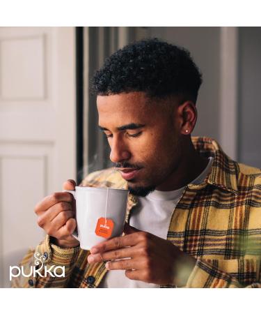 Pukka Bio-Spice Fruit Tea Wildapfel & Zimt - Wild Apple Orange Peel & Cinnamon - 20 Tea Bags for Everyday Adventures - International Shipping Available - Buy Online on GoSupps.com