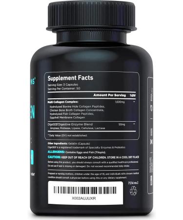 Vital Vitamins Multi Collagen Capsules + Women's Multivitamin Complex - Buy Online on GoSupps.com