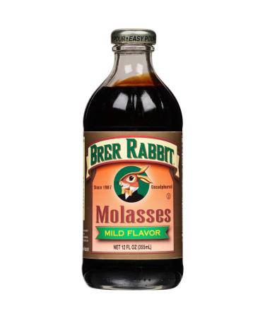 Brer Rabbit Unsulphured Molasses, Mild Flavor, 12 Ounce