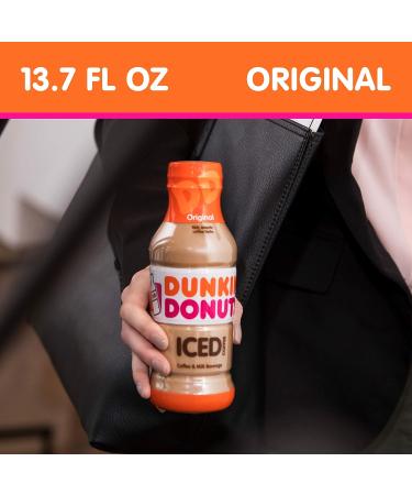 Dunkin Donuts Original Iced Coffee - 13.7oz (Pack of 12) - Shop Now for a Refreshing Pick-Me-Up - Buy Online on GoSupps.com