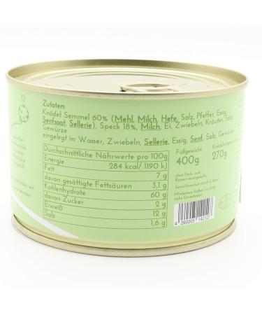 Hearty Bacon Dumplings - Delicious Side Dish | 270g (3 Small Dumplings) - Perfect for Any Meal | International Shipping Available - Buy Online on GoSupps.com