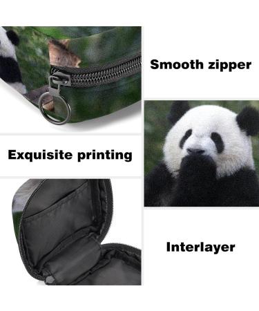 Panda Animal Sanitary Napkin Storage Bag | Menstrual Cup Pouch | Nursing Pad Holder - Multicoloured - Buy Online on GoSupps.com
