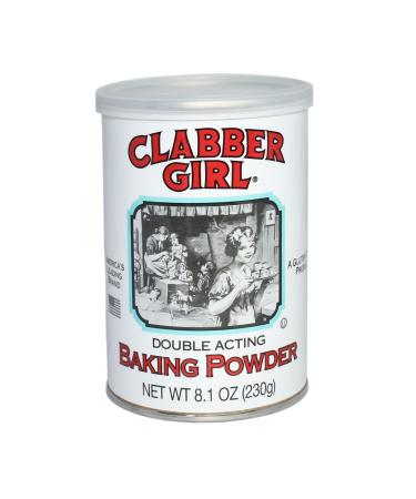 Clabber Girl, Baking Powder, 8.1 oz