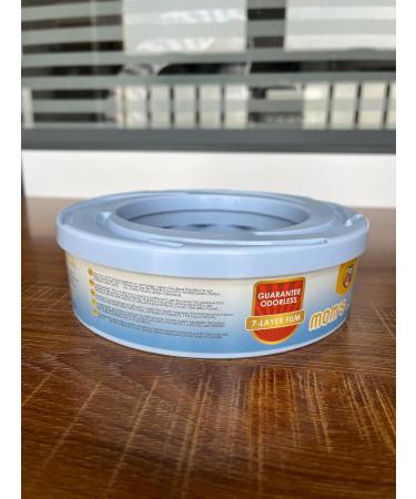 Moms Aide 4 Refill Cassettes - Compatible with Angelcare Diaper Genie & Litter Loose II | International Shipping Available - Buy Online on GoSupps.com