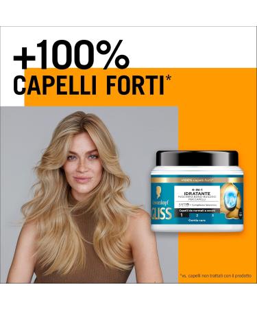 Schwarzkopf Gliss 4 en 1 Feuchtigkeitsspendende Bond-Building Maske f r Haare 400 ml Aqua-Revive-Haarmaske mit HAPTIQ System und Hyaluron-Komplex Behandlung normales bis trockenes Haar - Buy Online on GoSupps.com