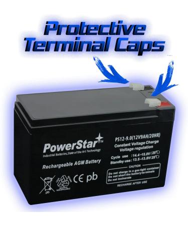 PowerStar GP1272 F2 - 12V 9.0AH Battery | High-Performance Replacement - International Shipping Available - Buy Online on GoSupps.com