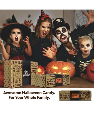 Halloween Candy Care Package - 80 Count Gift Assortment with Milk Chocolate Skulls, Eyeballs, Pumpkins, Seasonal Foil Candies, and More! Perfect for Kids, College Students - Treat Basket - Buy Online on GoSupps.com