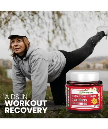 HERBOGANIC Apple Cider Gummies 60 Gummies for Your Over All Health and Wellness Apple Cider 60 Count (Pack of 1) - Buy Online on GoSupps.com