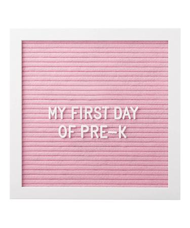 Pearhead Classic Pink Wooden Letterboard Baby Keepsake Photo Prop with 294 Letters - Buy Online on GoSupps.com