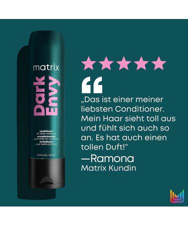 Matrix Dark Envy Conditioner for Dark Brown Hair | 300ml - Care & Sealing Effect | International Shipping Available - Buy Online on GoSupps.com