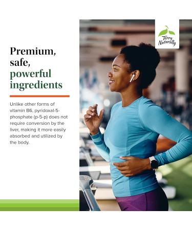 Terry Naturally BioActive Vitamin B - Aid Heart Health with Bioactive B Vitamins - Supplement with Folate & Calcium - B Complex Vitamin to Aid Nervous System Function - 60 Capsules - Buy Online on GoSupps.com