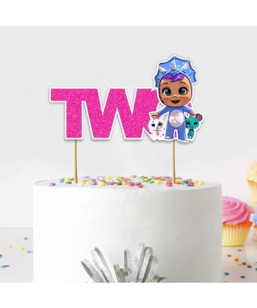 Seyal Cry Babes Two Cake Topper