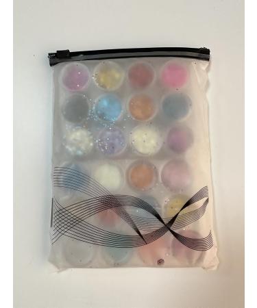 24 Colors Nail Glitter for Face Eyes Lips & Hair - Perfect for Festivals Halloween & Parties - International Shipping Available - Buy Online on GoSupps.com