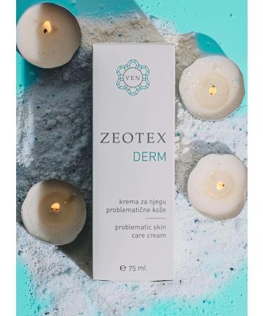 Buy DERM European Natural Skin Cream with Zeolite & Microsilver for Redness & Skin Irritation - 75ml - Natural Relief for Sensitive Skin - Buy Online on GoSupps.com