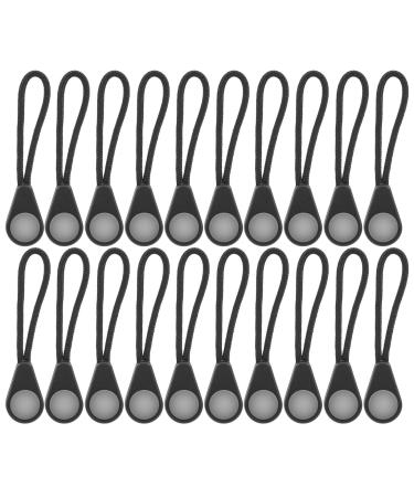 Zipper Puller 20pcs Backpack Zipper Puller Head Glow-in-the-Dark Anti-Lost for Outdoor Mountaineering Camping