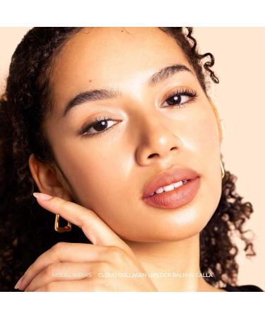 FITGLOW Cloud Collagen Lipstick Matte Balm - Vegan Clean Beauty | Woman-Owned (Calla 0.14 oz - Buy Online on GoSupps.com