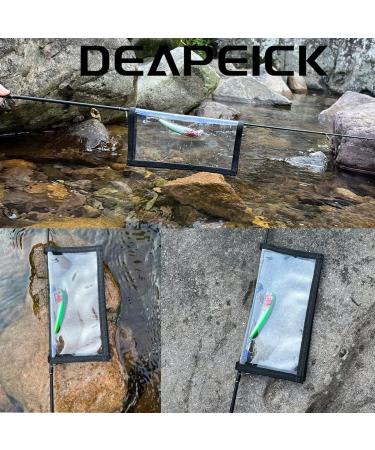 Deapeick 5pcs Fishing Bait Wraps and 10pcs Hook Holder Set | Durable PVC Covers for Lures | Fishing Hook Bait Storage | 3 Large + 2 Medium Sizes | Includes 10 Hook Keepers - Buy Online on GoSupps.com