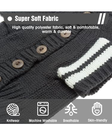 EXPAWLORER Cat Sweater for Cold Weather - Stylish Knitwear Cat Jacket | Soft, Warm Clothing for Fall and Winter | Small Size - Buy Online on GoSupps.com