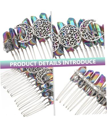 FRCOLOR 1pc Niang Silver 20-tooth Hair Comb Pearl Headpiece Hair Accessory Wedding Hair Comb Hair Decorations for Women Grey Lace Front Wigs Mermaid Clip Tie up Copper Wire Bride The Witch - Buy Online on GoSupps.com