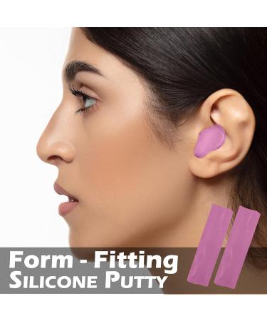 Water Gear Silicone Ear Plugs - Pink Putty Swimming Earplugs for Water Protection and Noise Reduction - Buy Online on GoSupps.com