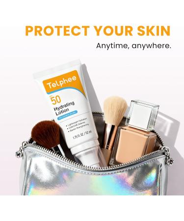 1 Telphee Face Cream SPF 50 3 Ceramides and Niacinamide 2in1 Daily Face Cream and Sunscreen Broad Spectrum UVAUVB Lightweight Fragrance Free for All Skin Types - Buy Online on GoSupps.com