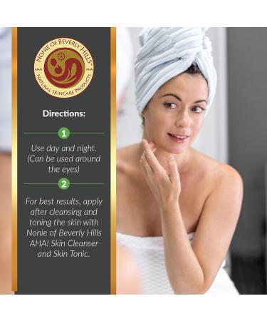 Natural Moisturizer for Oily Skin | Alpha Hydroxy Acids Tea Tree & Lavender Oil - Nonie of Beverly Hills 1.75oz - Buy Online on GoSupps.com