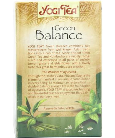 Yogi Tea Green Balance 17bag x 2 - Buy Online on GoSupps.com