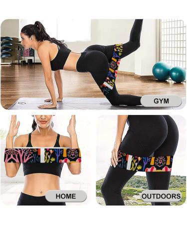 Buy Resistance Bands - Printed Elastic Fitness Bands for Strength Training & Leg Workouts - Buy Online on GoSupps.com