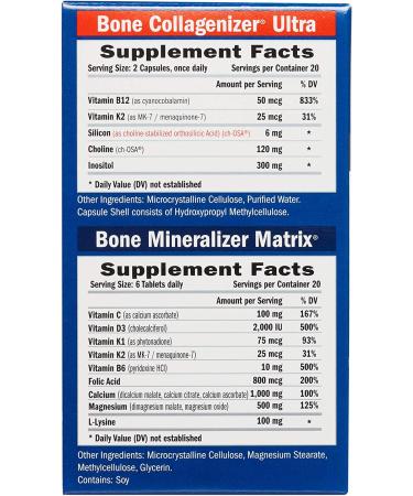 BioSil Healthy Bones Plus - Natural Factors Two-Part Program for Stronger Bones - Buy Online on GoSupps.com