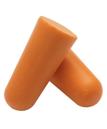 Jackson Safety Disposable Uncorded Foam Ear Plug 31dB NRR Orange Universal Size Bulk Pack (Case of 2 000 Pairs) 25708