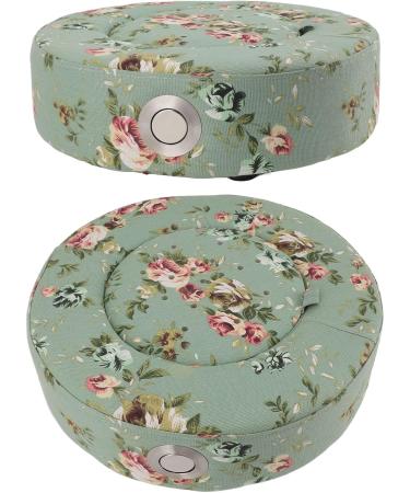 Buy Home Moxa Board with Adjustable Temperature & 360 Rotation - Large Moxibustion Cushions for Meditation (Floral Green) - International Shipping Available - Buy Online on GoSupps.com