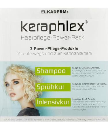 Elkerm Keraphlex Pow Pack - Nourish & Repair Hair | International Shipping Available - Buy Online on GoSupps.com