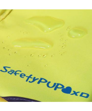 SafetyPUP XD Dog Safety Vest - Neon Yellow | Fits 14-130 lbs | Best Dog Safety Gear for All Sizes - Buy Online on GoSupps.com