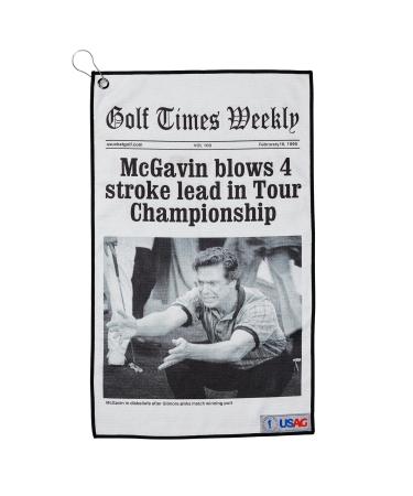 USAG Golf Towel High Performance Golf Club Membership - Funny Golf Towel for Men | Tour Champion