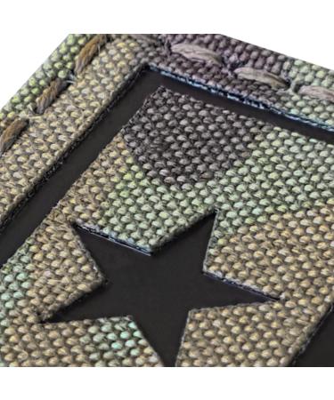 Multicam Infrared IR Texas Lone Star Flag 3.5x2 IFF Tactical Morale Fastener Patch - Buy Online on GoSupps.com