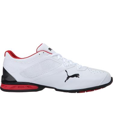 PUMA Men's Tazon 6 Sneaker - White/Black/Silver - Size 10 - Buy Online on GoSupps.com