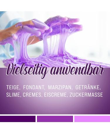 Buy Highly Concentrated Sugar-Free Lila Food Coloring 10ml for Drinks Cakes Dough & More | Tortendendeko Baking Accessories - Buy Online on GoSupps.com