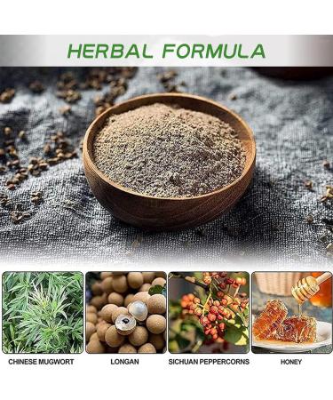 90 Pieces Mugwort Navel Stickers - Natural Herbal Belly Detox Patches for Beer Belly & Waist Fat - Buy Online on GoSupps.com