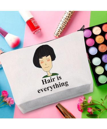 Clair New Haircut Wumpa Fleabag Cosmetic Bag - Hair is Everything Makeup Zip Pocket for Women & Girls - Buy Online on GoSupps.com